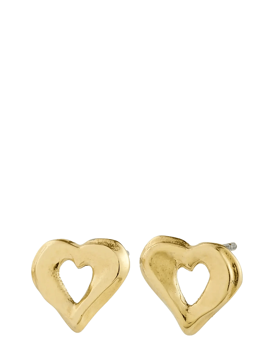 Pilgrim - IRIS earrings gold-plated - ohrstecker - gold plated - 0