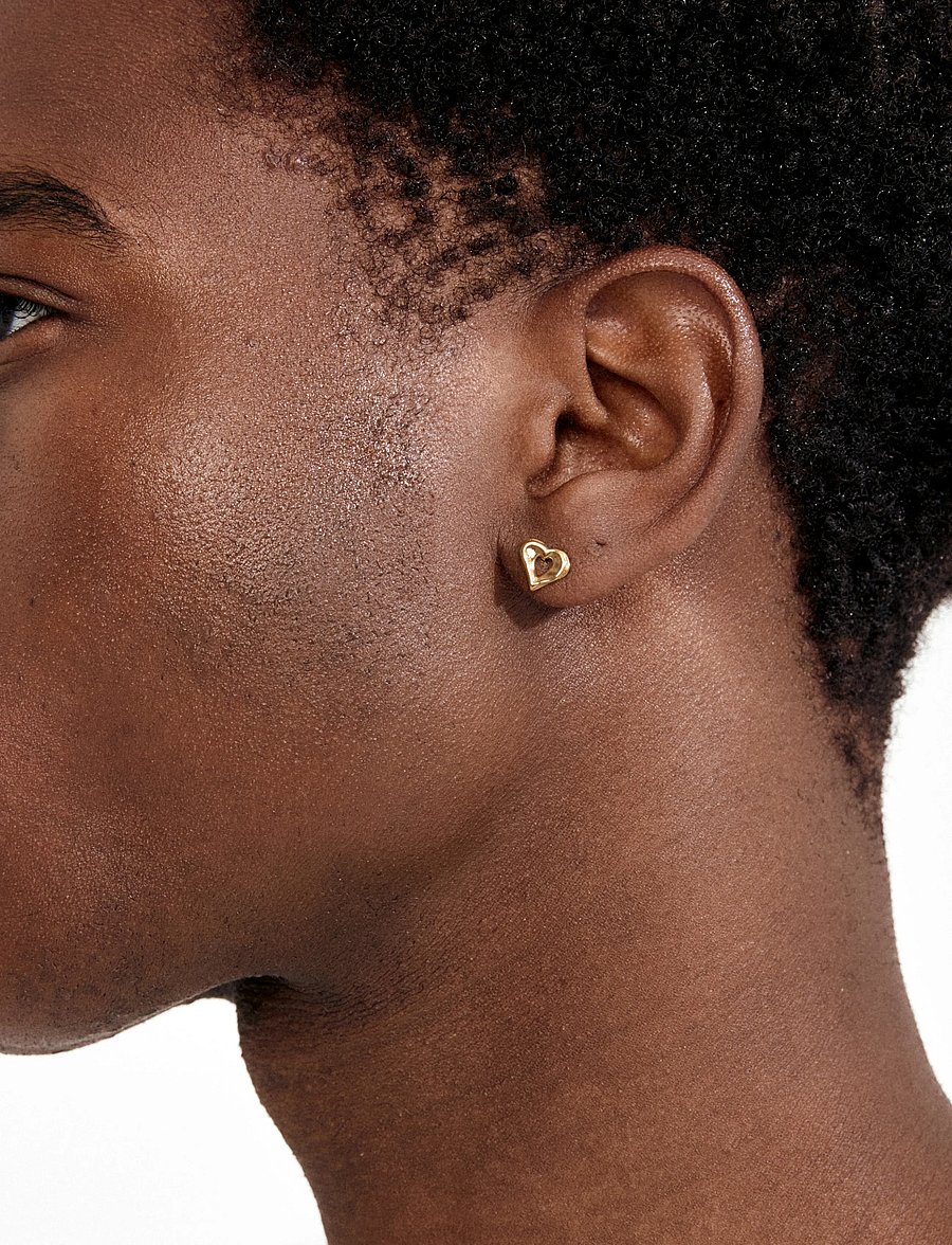 Pilgrim - IRIS earrings gold-plated - ohrstecker - gold plated - 2