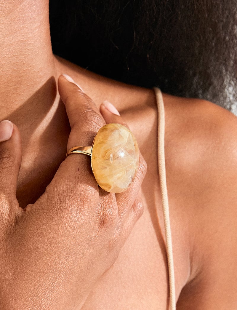 Pilgrim - AASE ring gold-plated - konfirmation - gold plated - 2