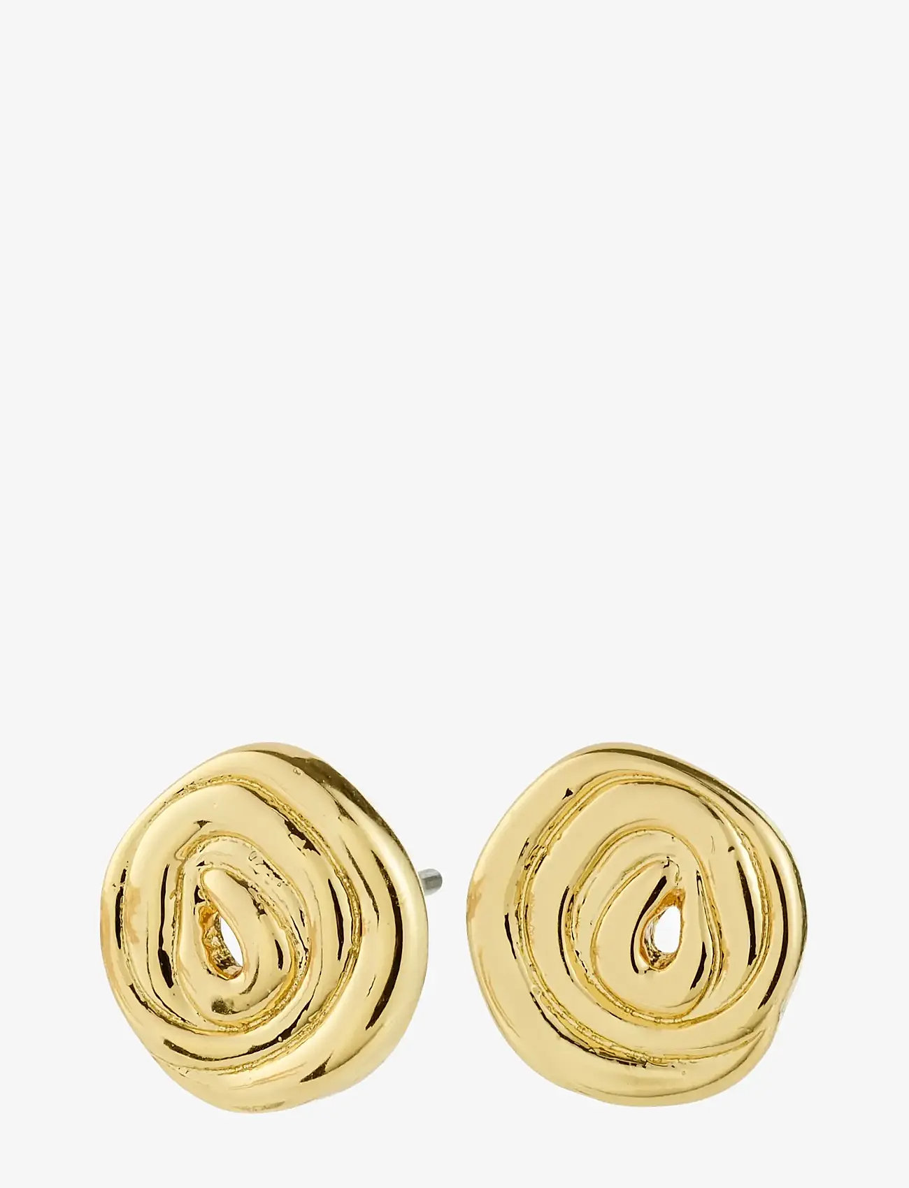 Pilgrim - AIR earrings gold-plated - ohrstecker - gold plated - 1