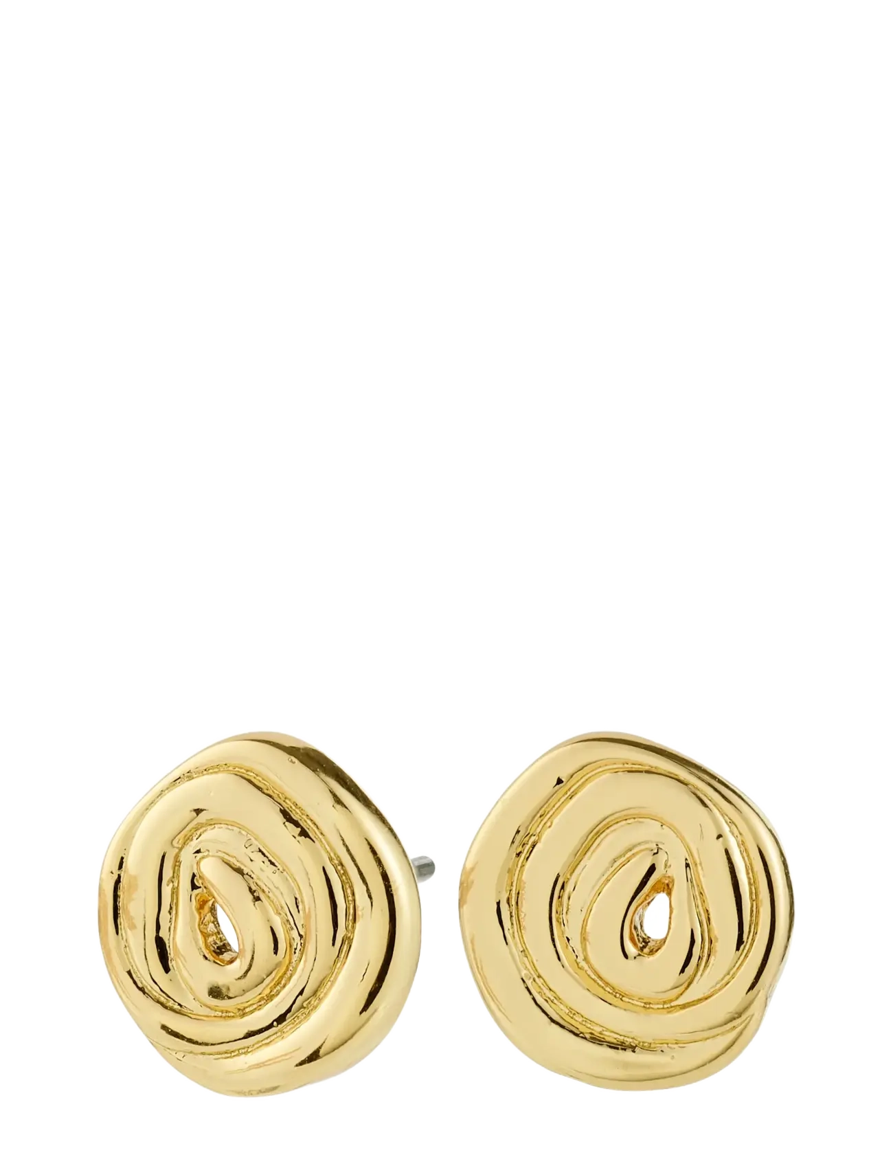 Pilgrim AIR earrings gold-plated - Ohrstecker - GOLD PLATED / gold