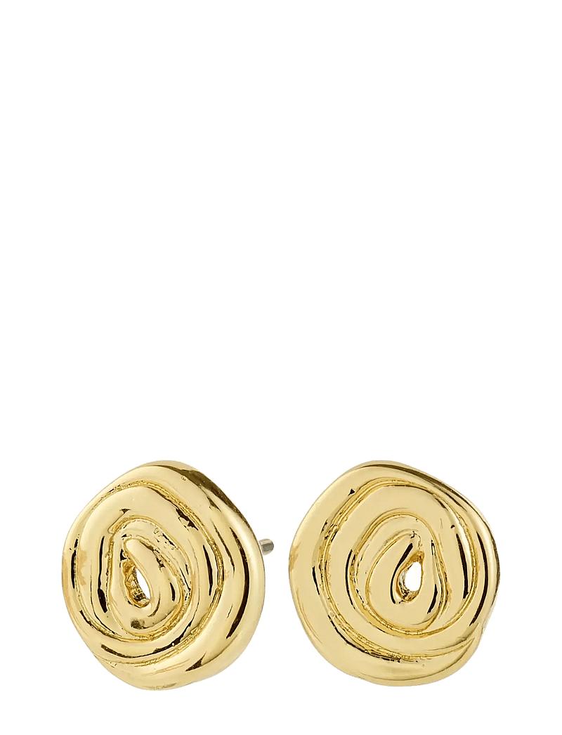 Pilgrim - AIR earrings gold-plated - ohrstecker - gold plated - 1