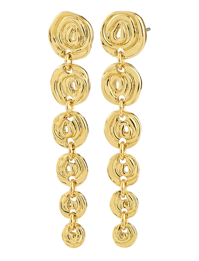 Pilgrim - AIR earrings gold-plated - statement-ohrringe - gold plated - 1
