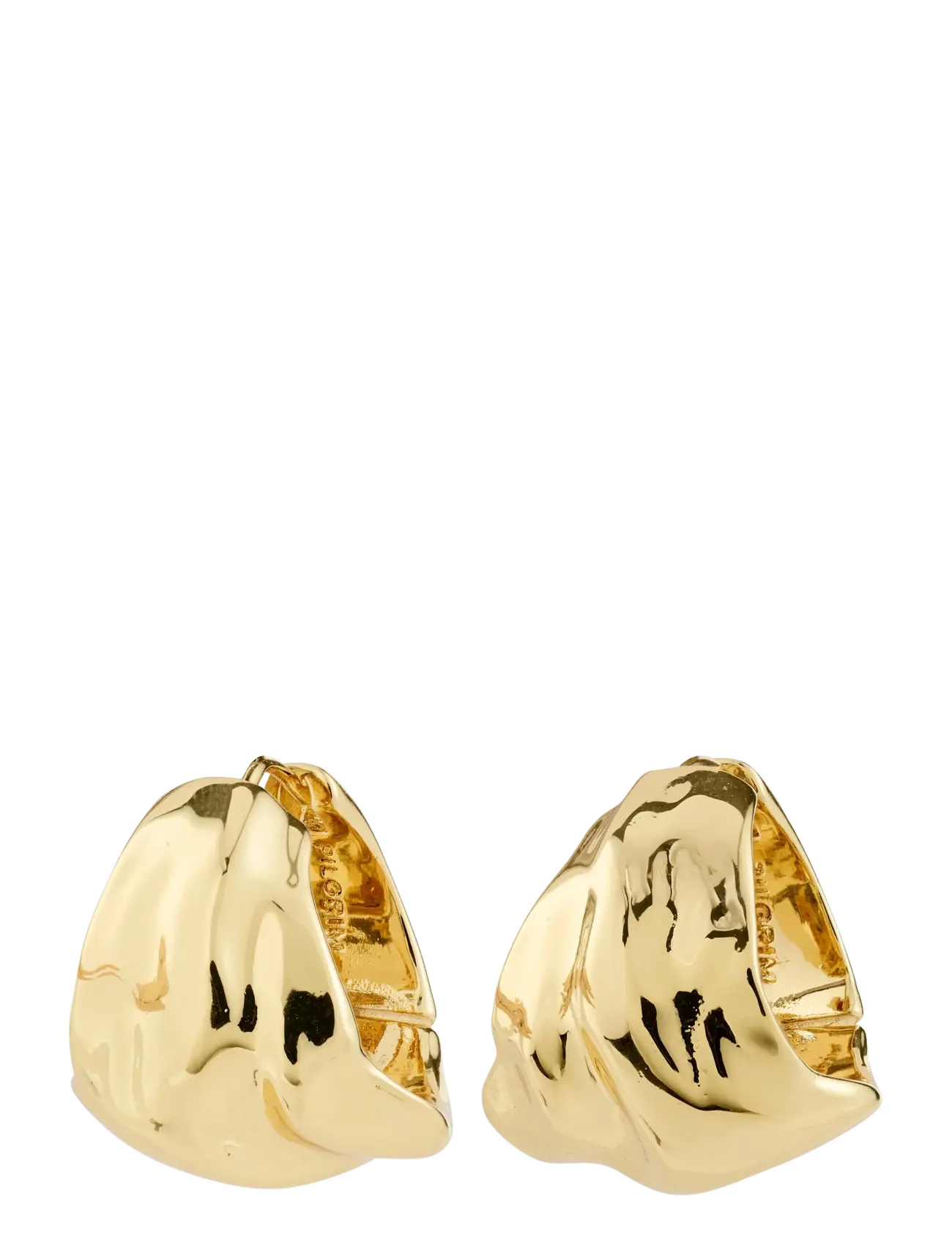 Pilgrim JOHNNIE earrings gold-plated - Festtøj - GOLD PLATED / gold