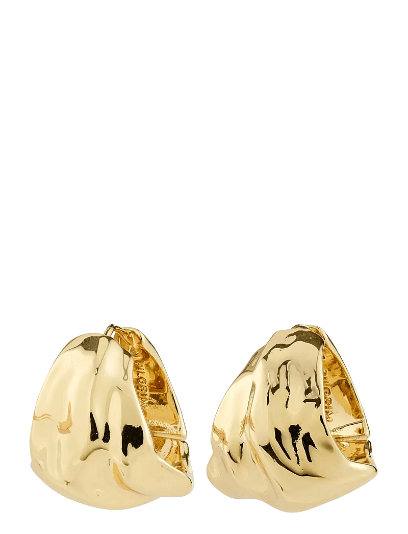 Pilgrim - JOHNNIE earrings gold-plated - creoler & hoops - gold plated - 1