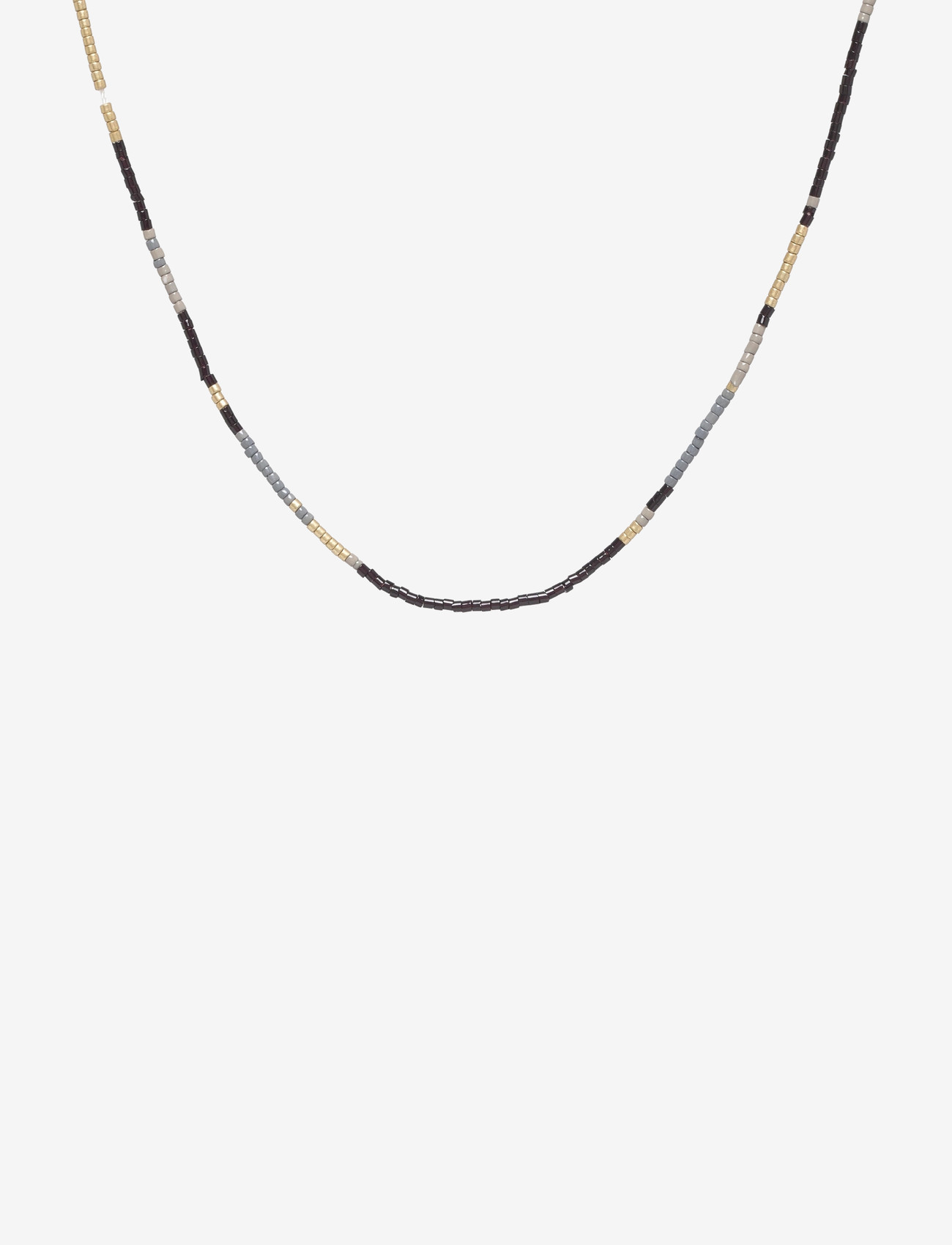 Pilgrim - ALISON necklace black, gold-plated - necklaces - gold plated - 1