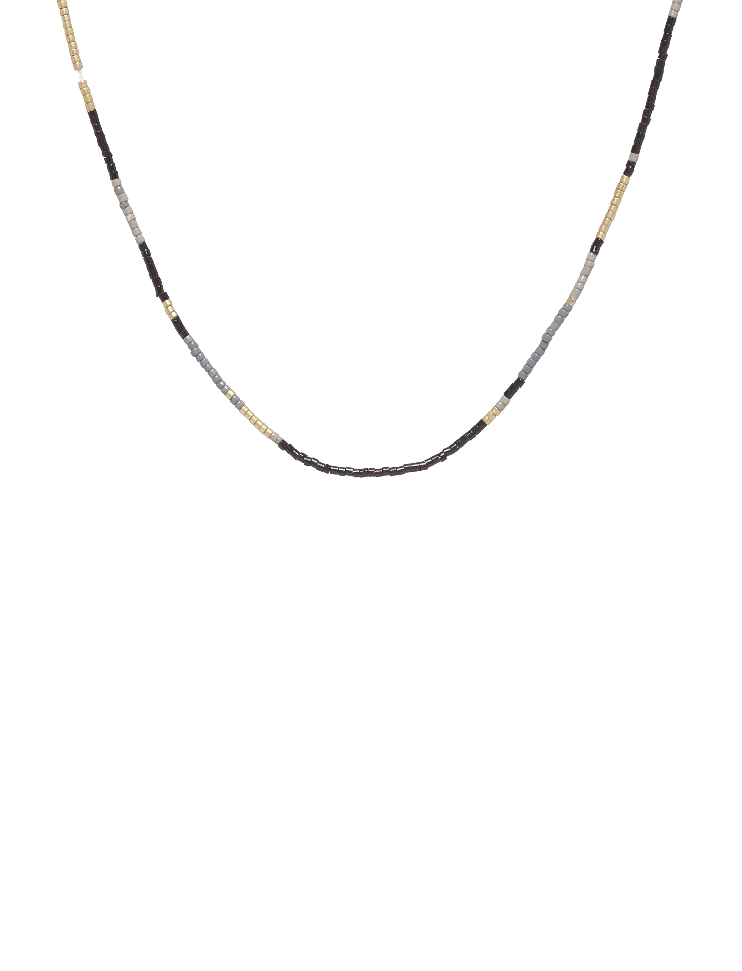 Pilgrim ALISON necklace black, gold-plated - Necklaces - GOLD PLATED / black