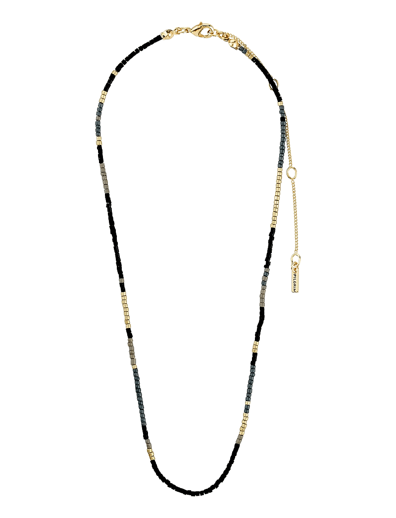 Pilgrim - ALISON necklace black, gold-plated - konfirmatsioon - gold plated - 2
