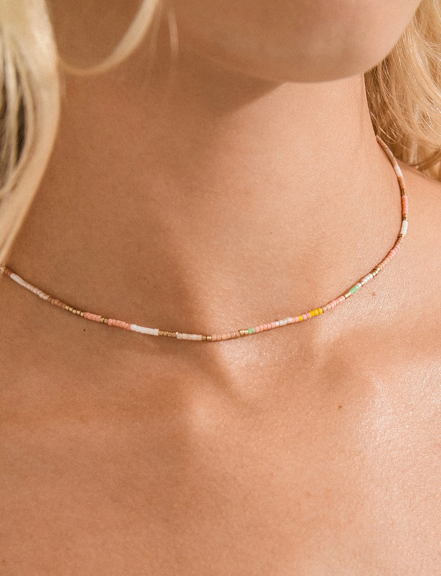 Pilgrim - ALISON necklace multi, gold-plated - konfirmationstøj - gold plated - 0