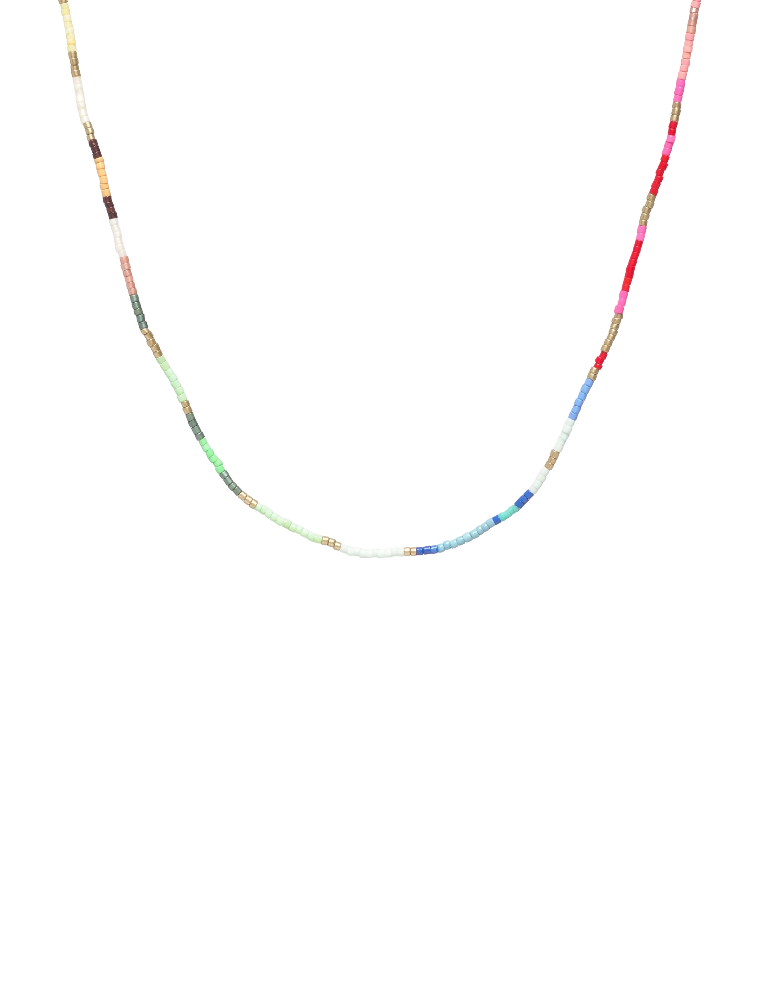 Pilgrim ALISON necklace multi, gold-plated - Danska märken - GOLD PLATED / multi