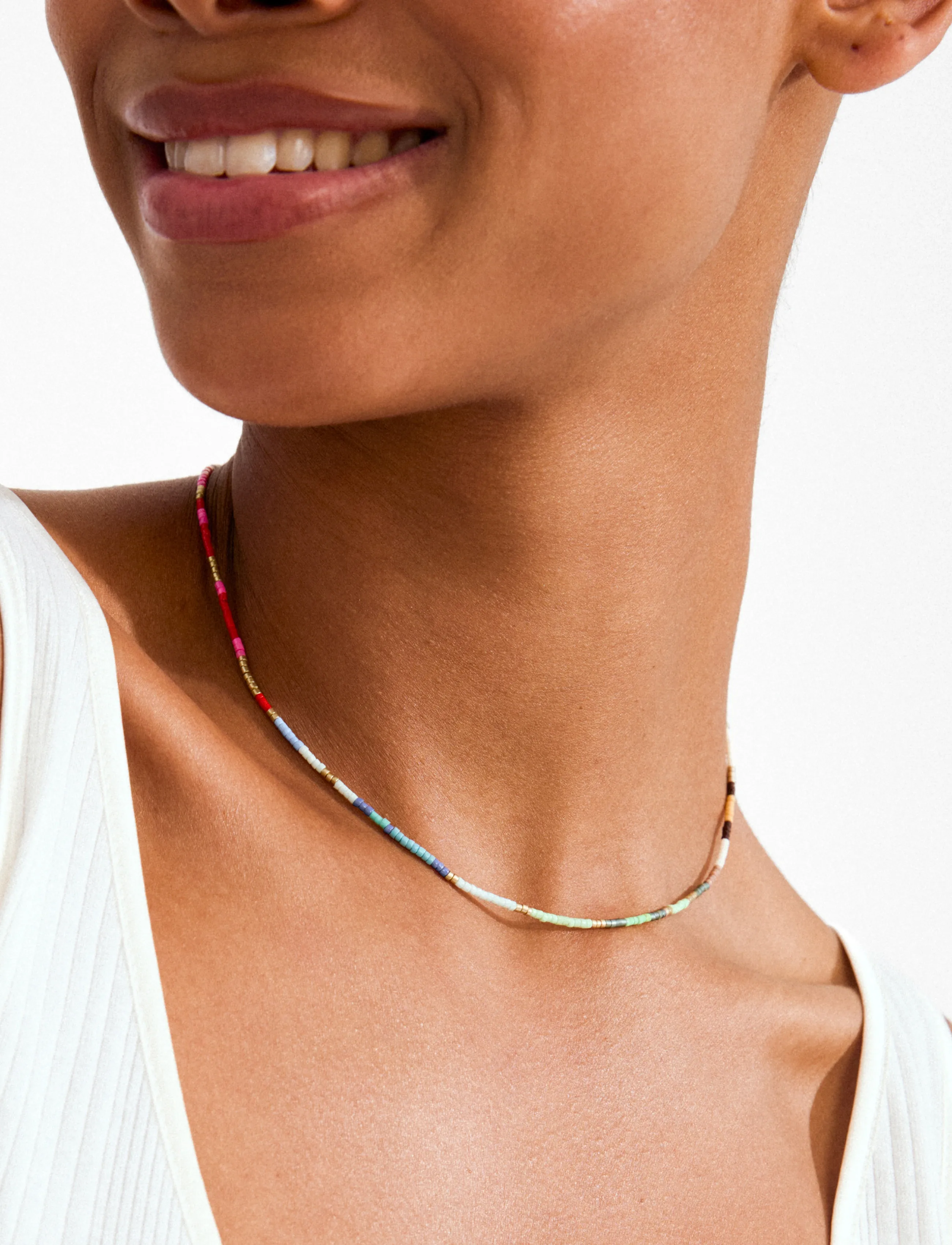 Pilgrim Alison Necklace Multi, Gold-Plated, One Size, Necklaces, Mehrfarbig/gemustert - Pearl Frauen