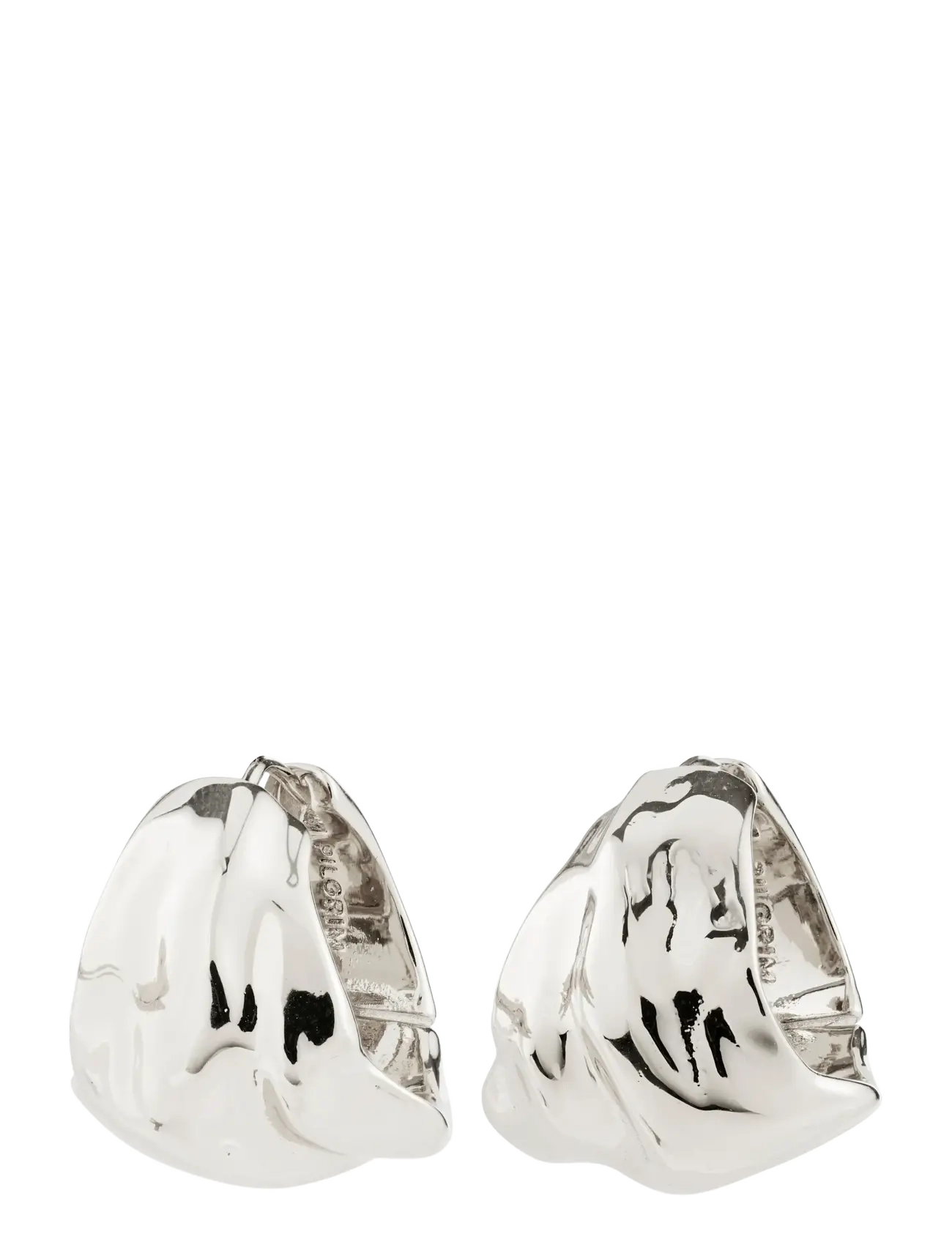 Pilgrim JOHNNIE earrings silver-plated - Hoops - SILVER PLATED / silver