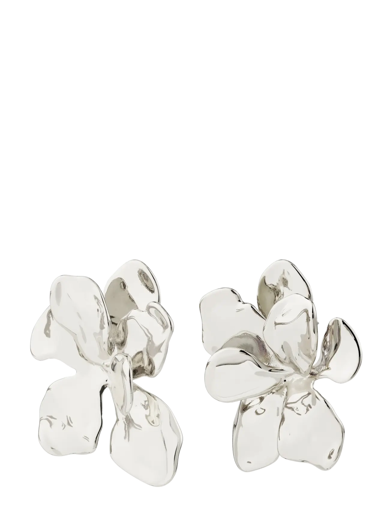 HALEN earrings silver-plated - SILVER PLATED