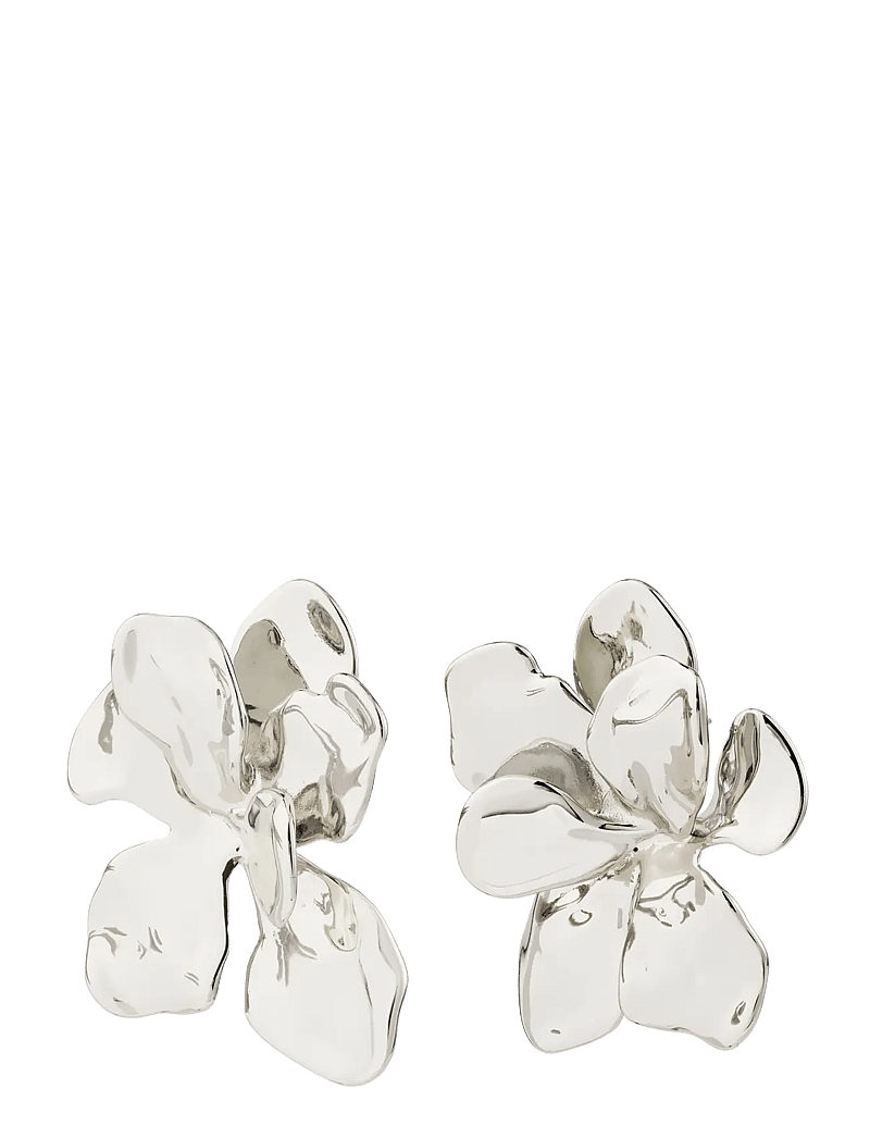 Pilgrim - HALEN earrings silver-plated - Ørestikker - silver plated - 1