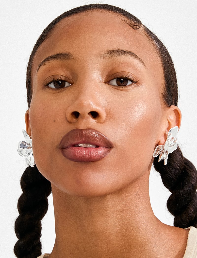 Pilgrim - HALEN earrings silver-plated - Ørestikker - silver plated - 2