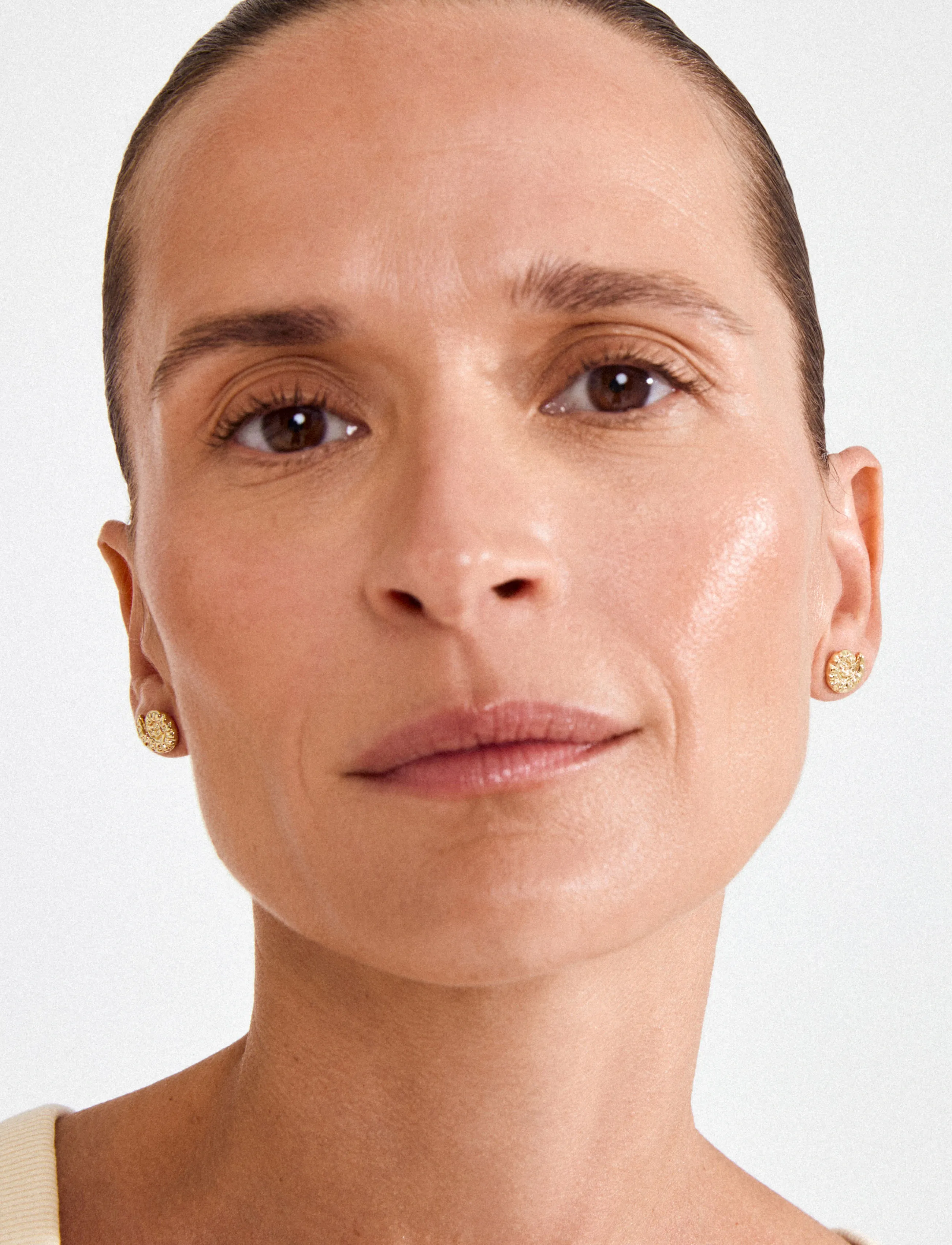 Pilgrim Haze Earrings Gold-Plated, Kvinder, Spiral Ørestikker, Guld, Str: ONE SIZE