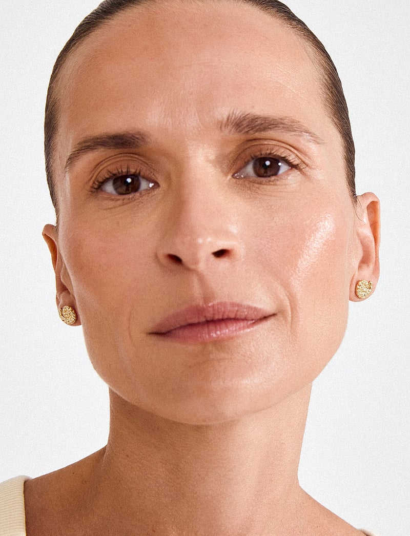 Pilgrim - HAZE earrings gold-plated - ohrstecker - gold plated - 0