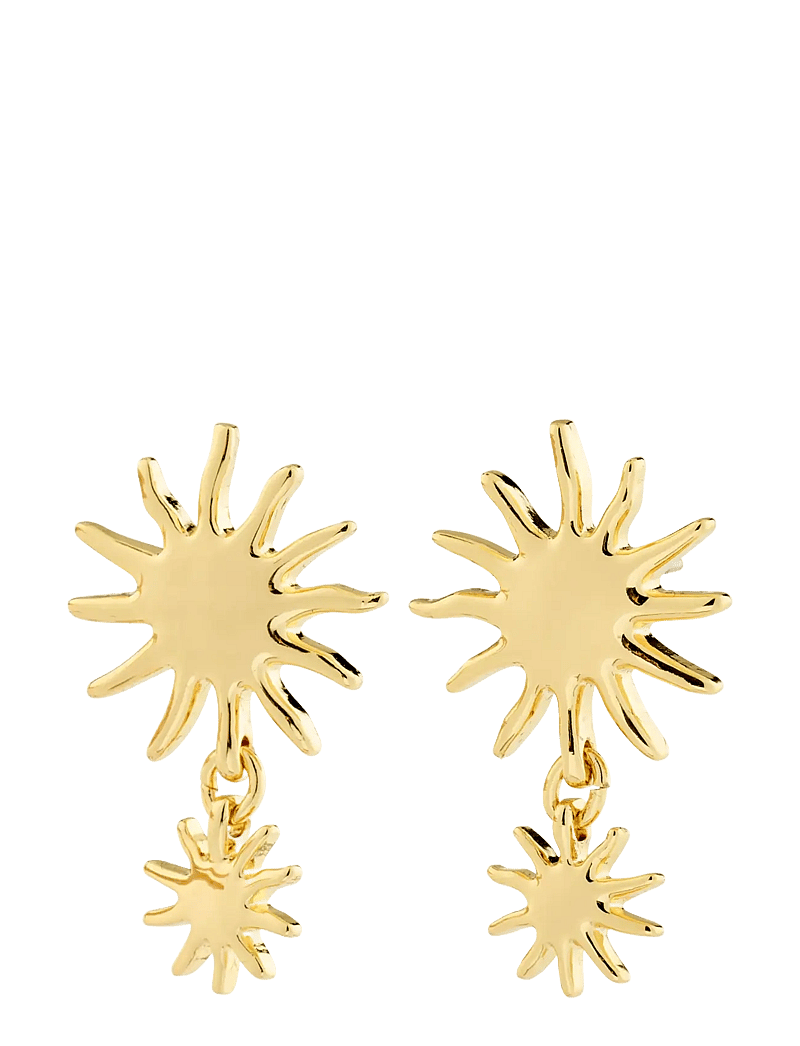 Pilgrim - LYRICUS earrings gold-plated - ohrhänger - gold plated - 1