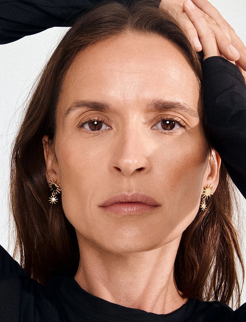 Pilgrim - LYRICUS earrings gold-plated - ohrhänger - gold plated - 0