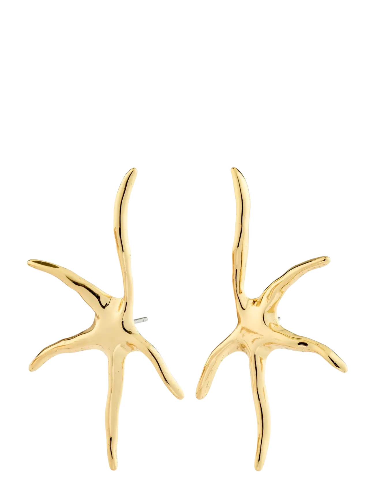 Pilgrim PRISM earrings gold-plated - Ehted - GOLD PLATED / gold