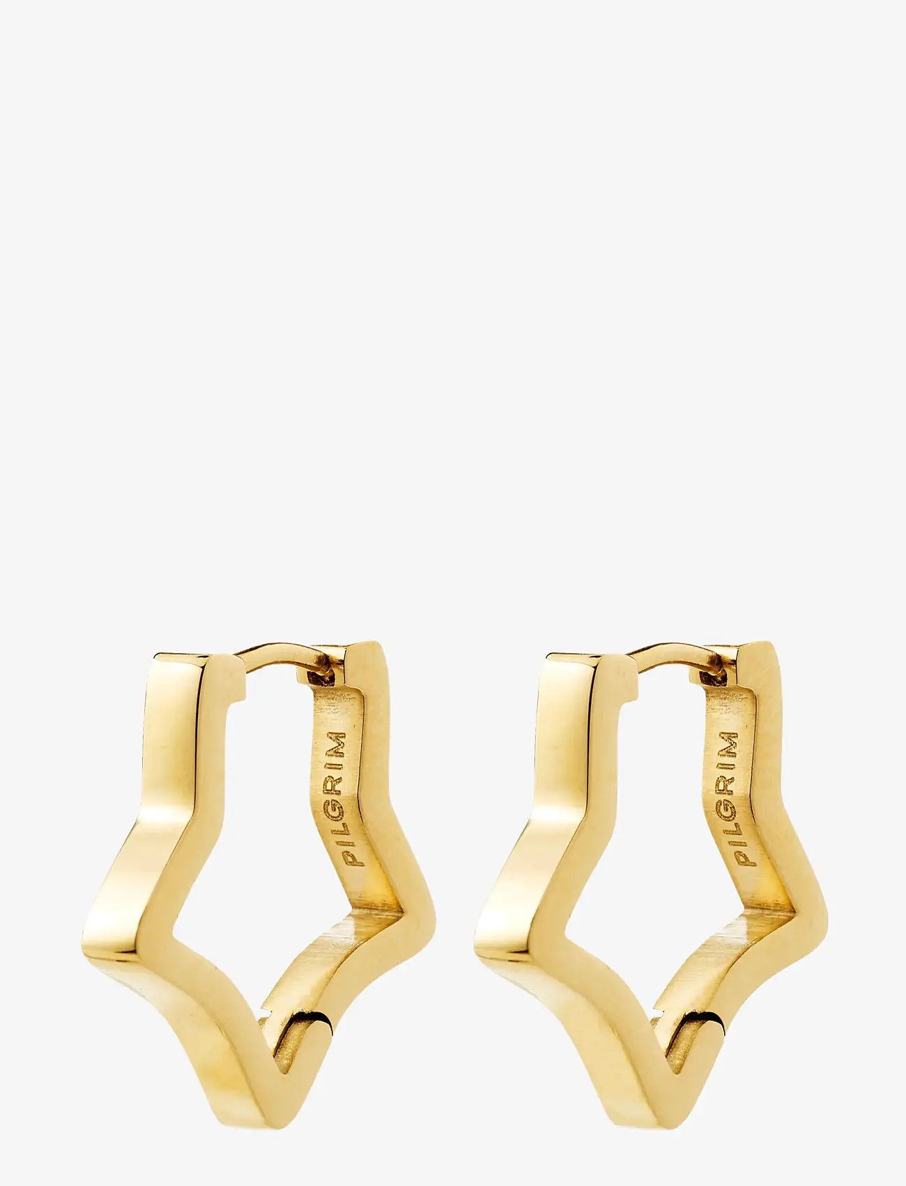 Pilgrim - SOLARI earrings gold-plated - hoops kõrvarõngad - gold plated - 0