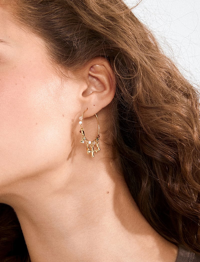 Pilgrim - TOVIN earrings gold-plated - hoops - gold plated - 2