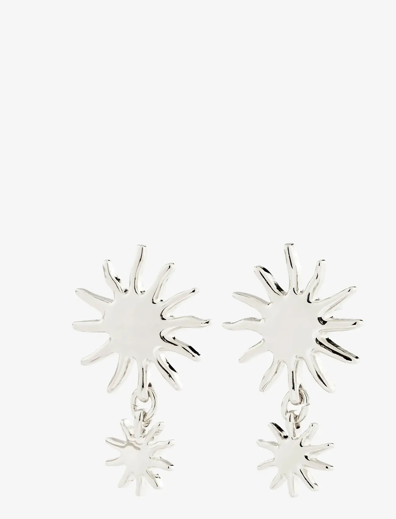 Pilgrim - LYRICUS earrings silver-plated - ohrhänger - silver plated - 1