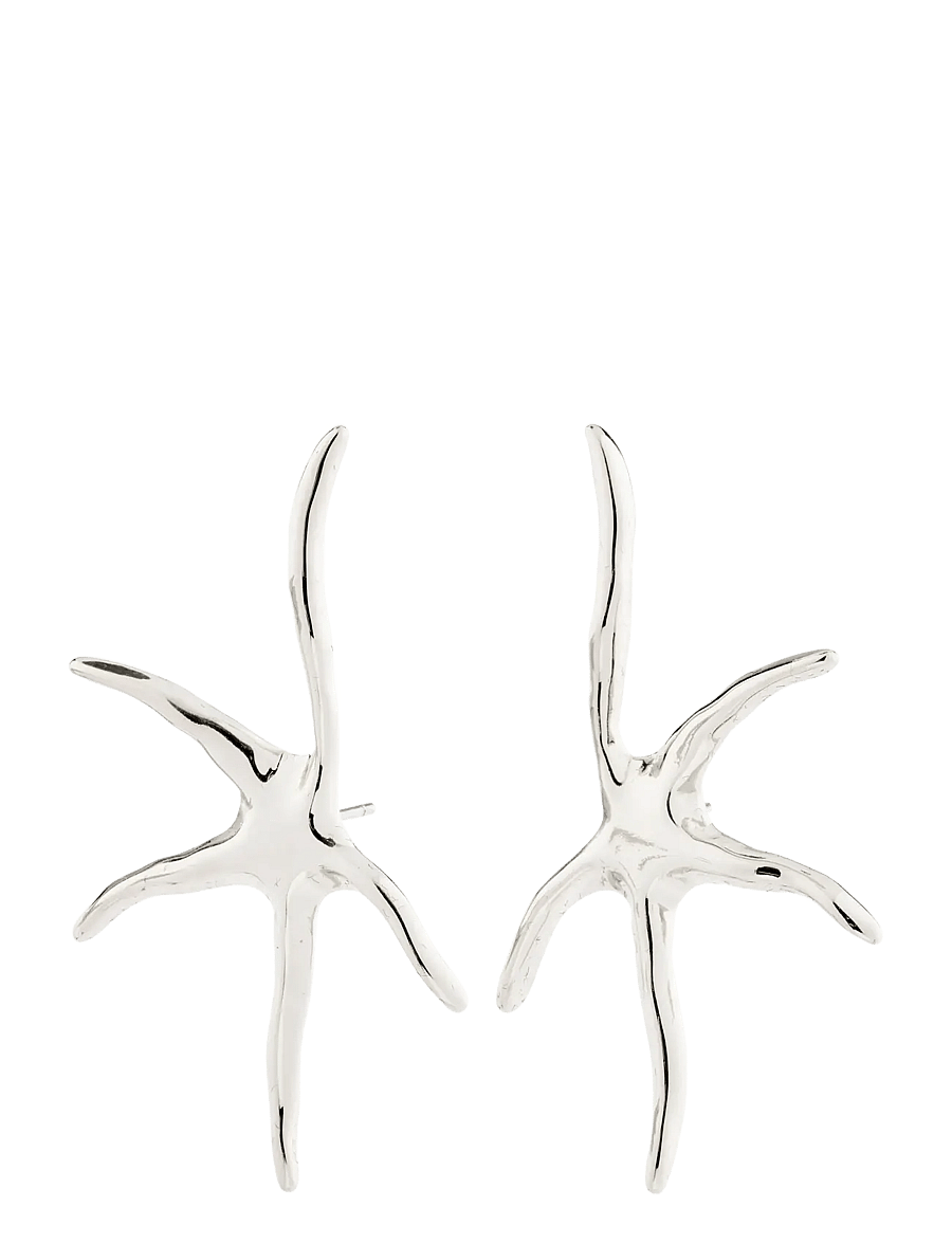 Pilgrim - PRISM earrings silver-plated - statement øreringe - silver plated - 1