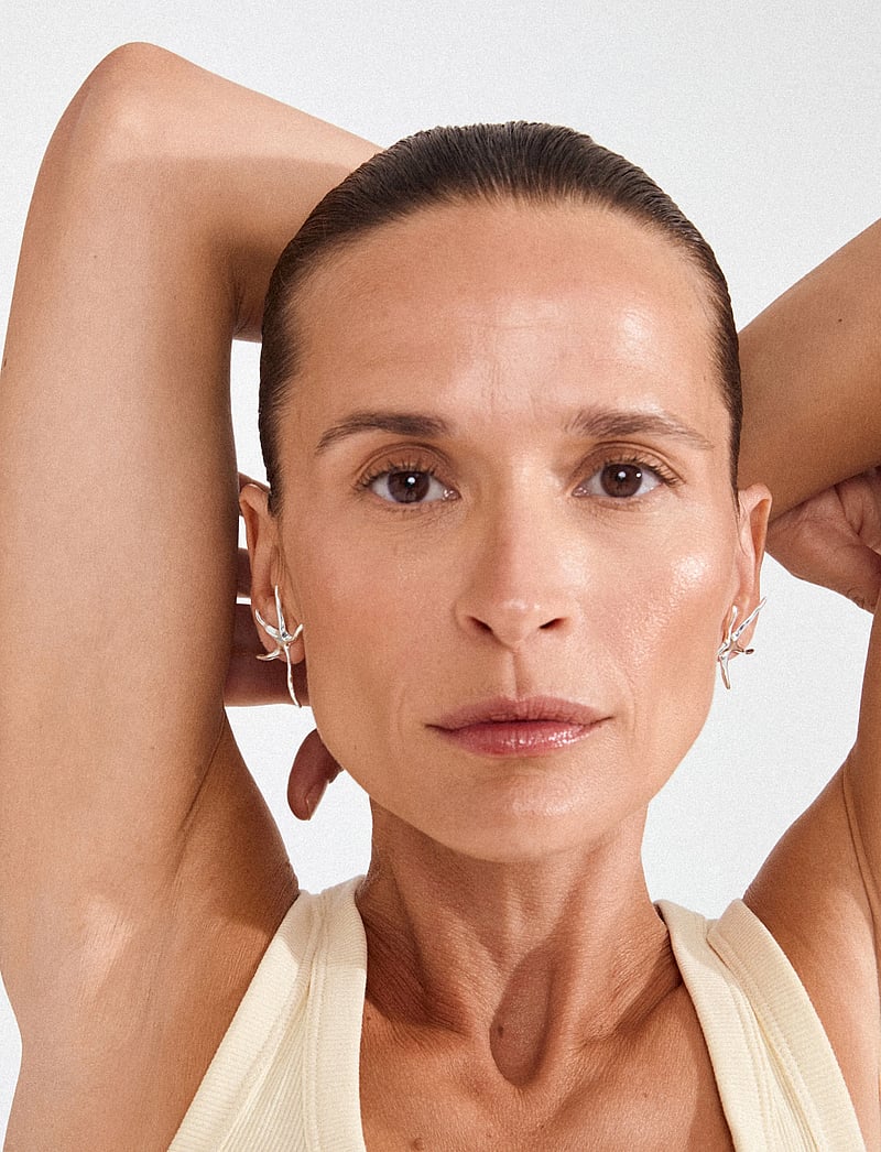 Pilgrim - PRISM earrings silver-plated - silmatorkavad kõrvarõngad - silver plated - 0