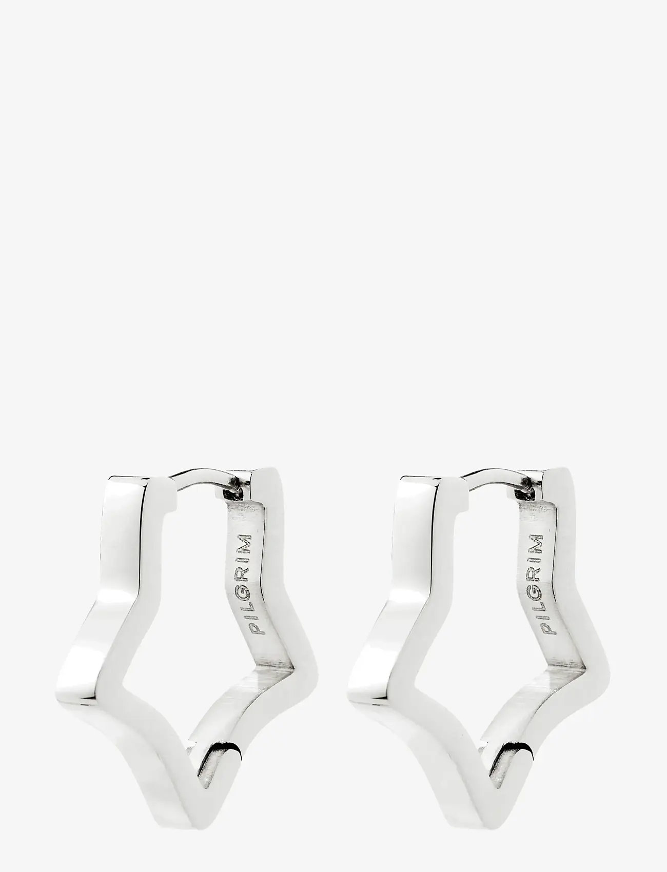 Pilgrim - SOLARI earrings silver-plated - kreolen - silver plated - 1