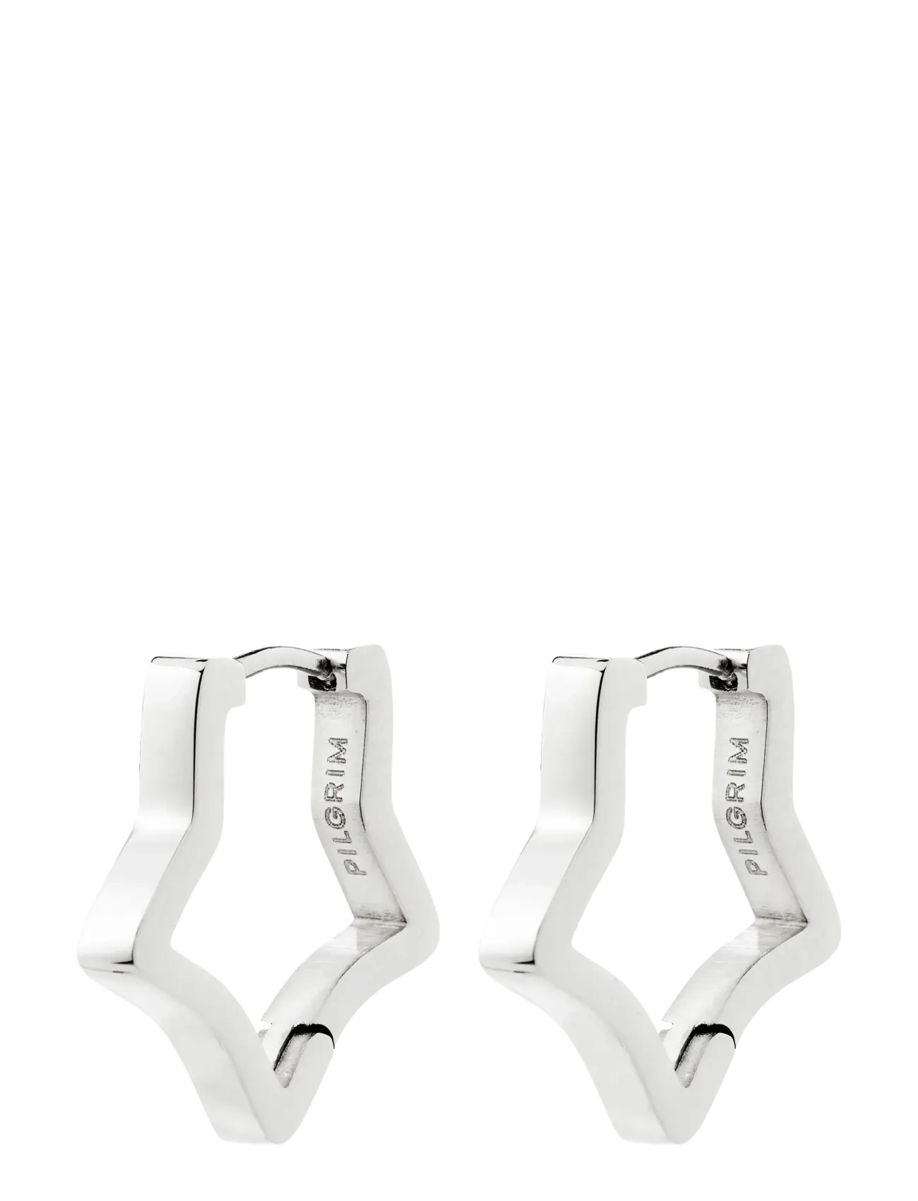 Pilgrim SOLARI earrings silver-plated - Ehted - SILVER PLATED / silver