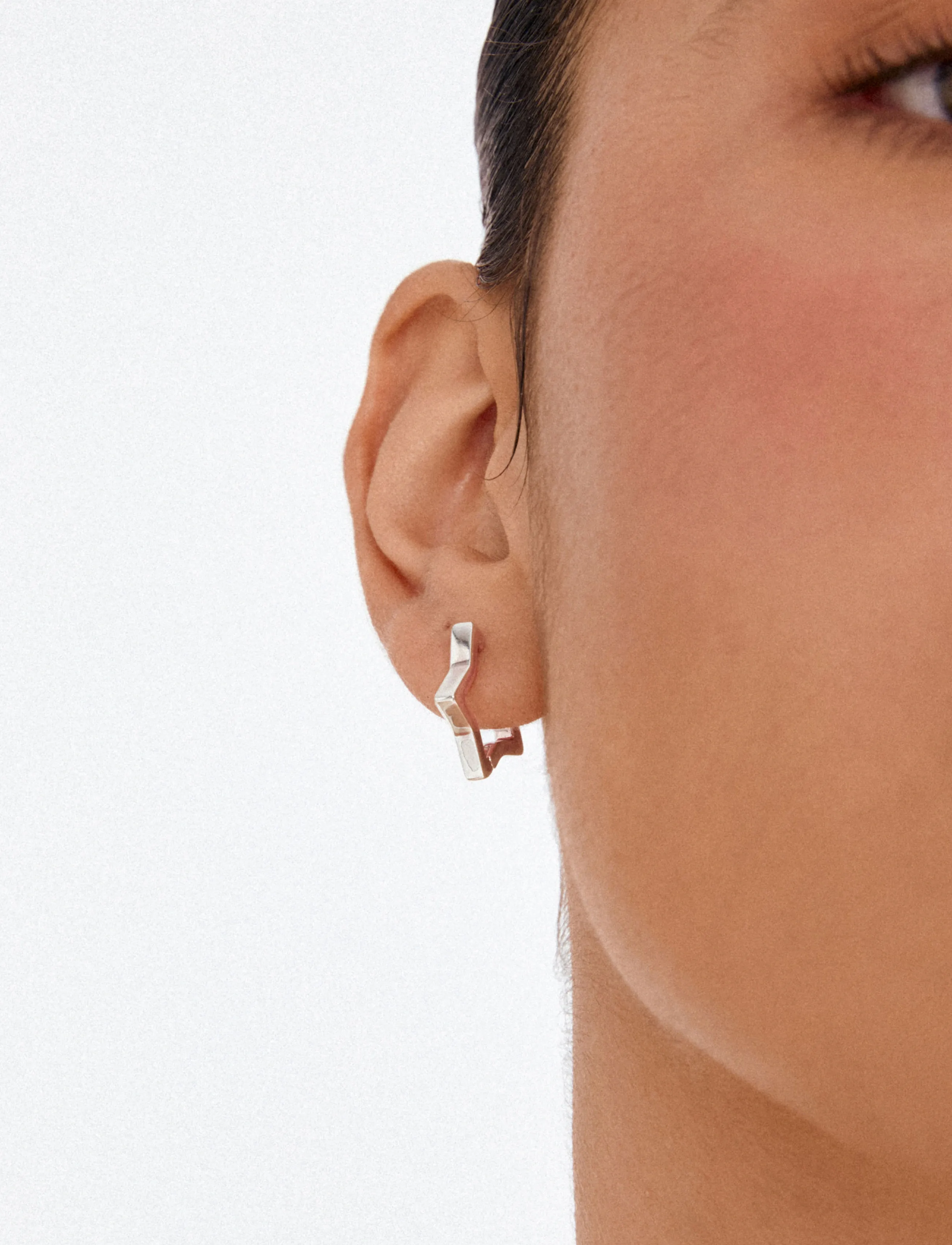 Pilgrim - SOLARI earrings silver-plated - kreolen - silver plated - 2