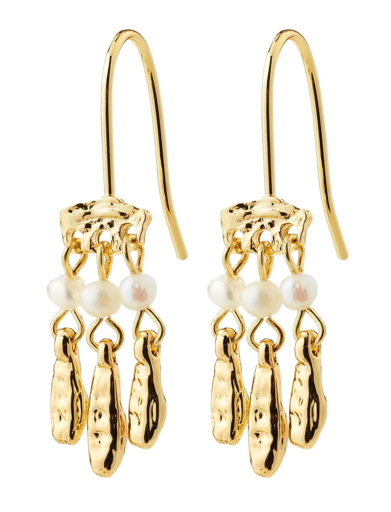 Pilgrim VIREL earrings gold-plated - Oorbellen - GOLD PLATED / gold