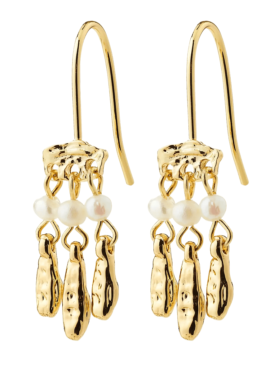 Pilgrim - VIREL earrings gold-plated - gold plated - 1