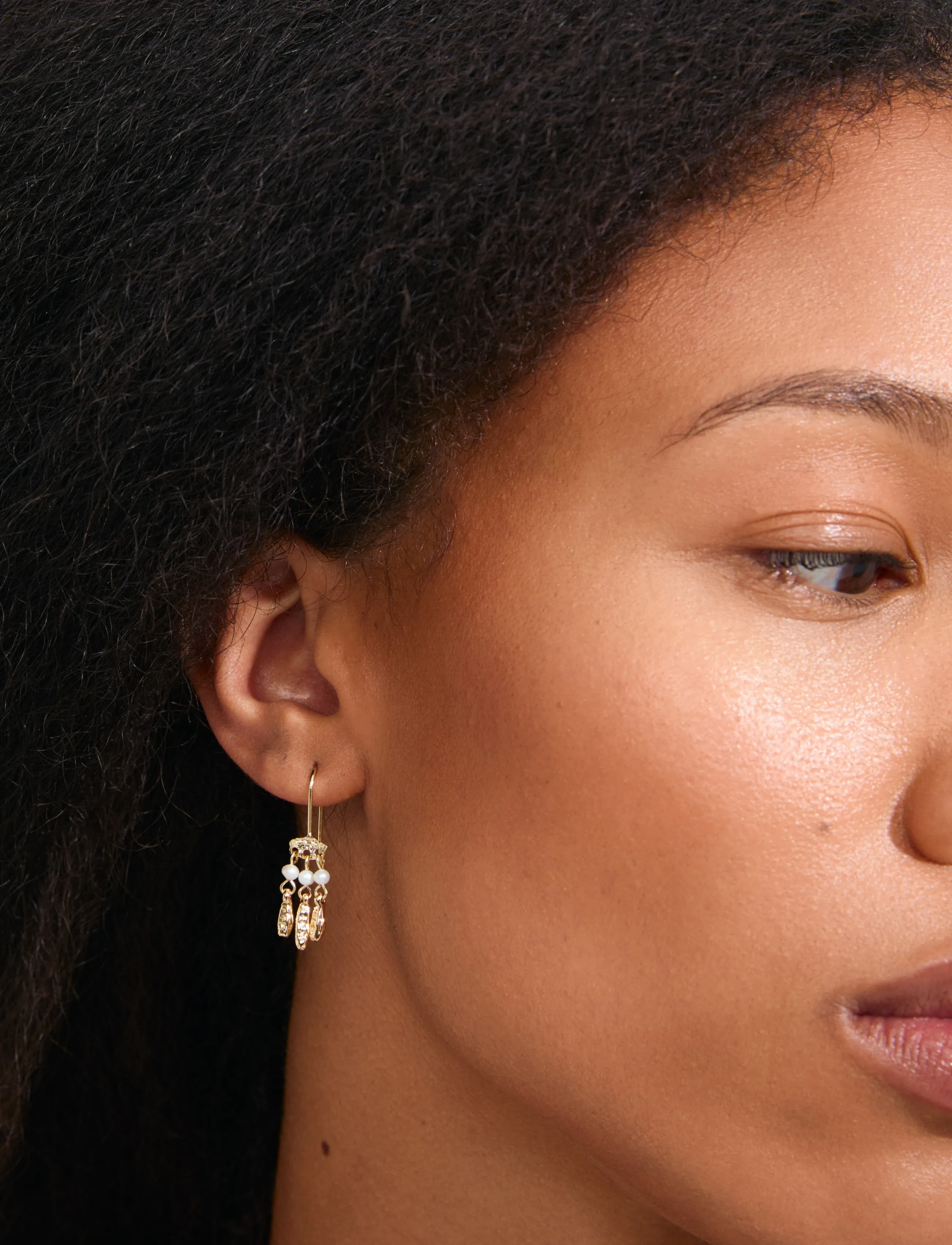 Pilgrim Virel Earrings Gold-Plated, One Size, Earrings, Gold - Pendants Frauen