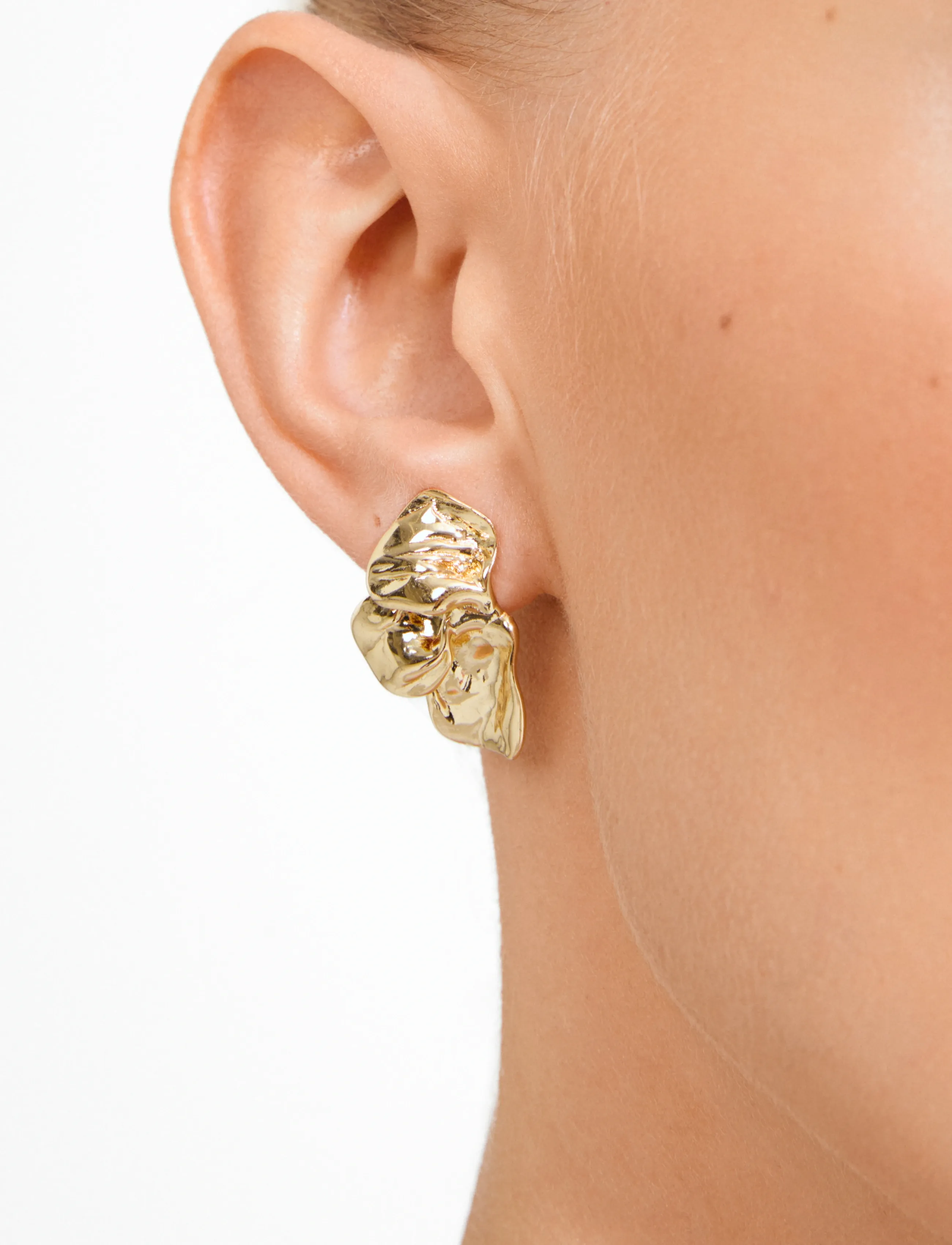 Pilgrim - SOLARI earrings gold-plated - statement kõrvarõngad - gold plated - 3