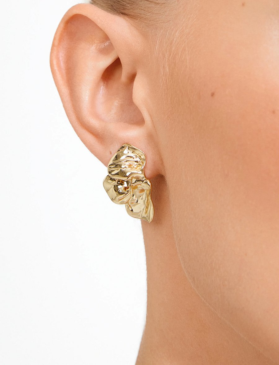 Pilgrim - SOLARI earrings gold-plated - statement kõrvarõngad - gold plated - 3