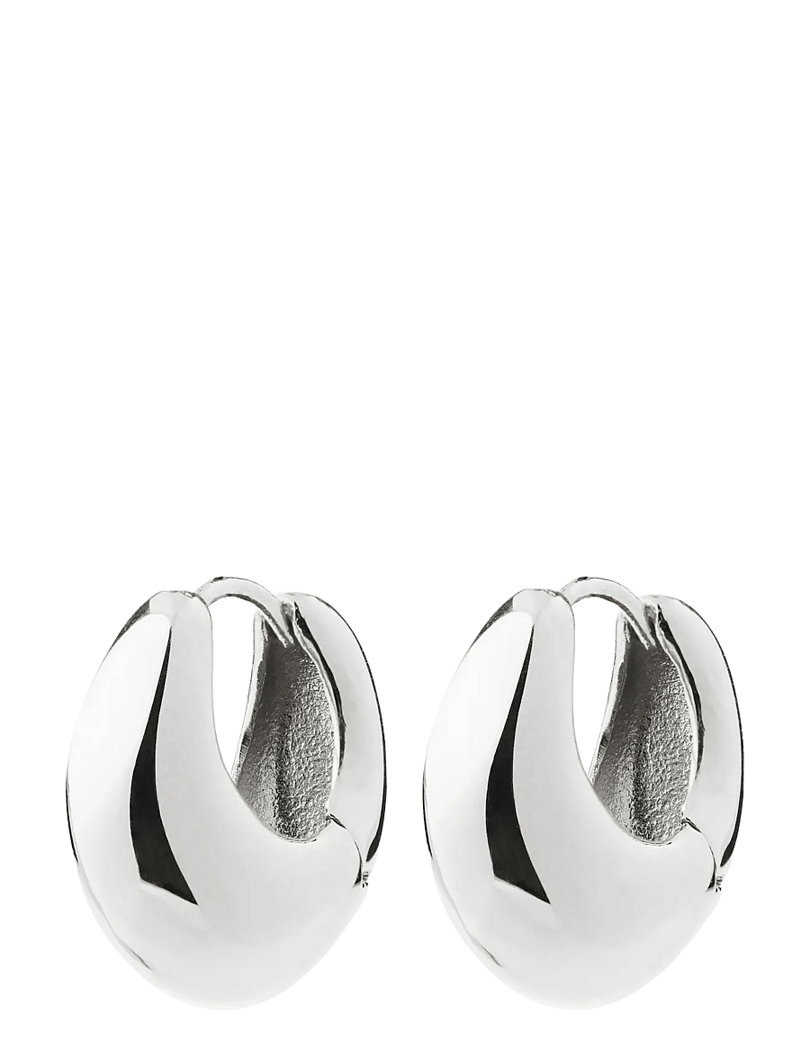 Pilgrim - KAIROA earrings silver-plated - kreolen - silver plated - 1