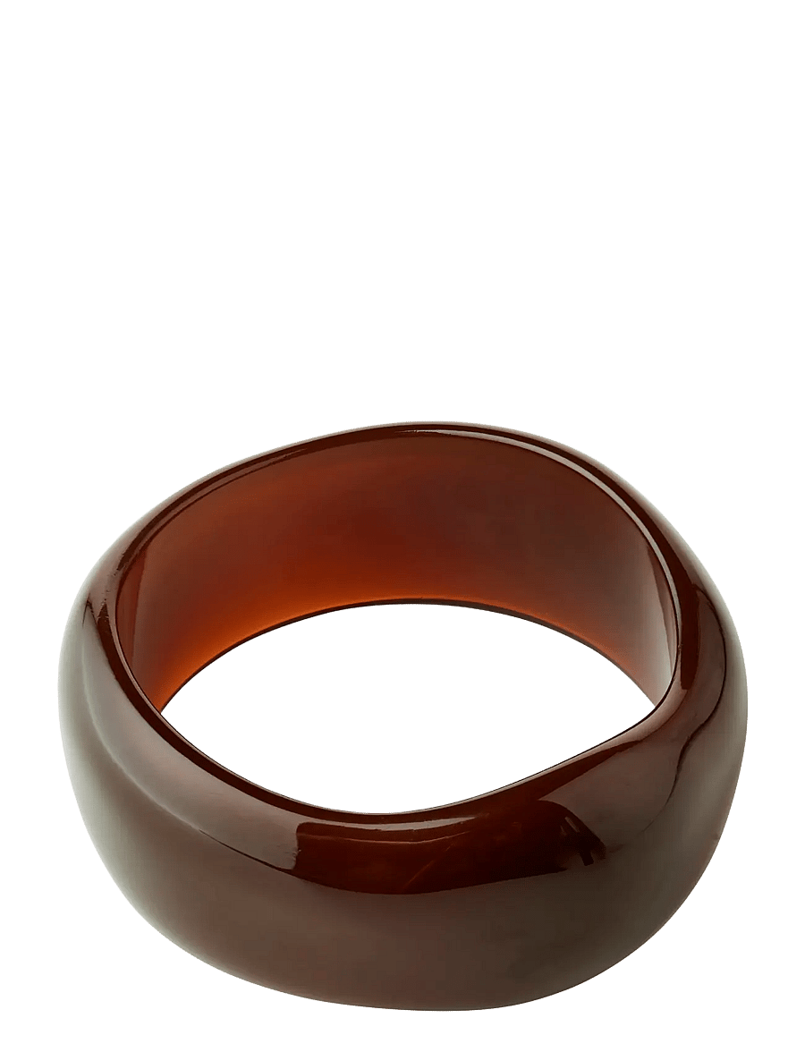 Pilgrim - AASE maxi bangle coffee - armreifen - dark brown - 1