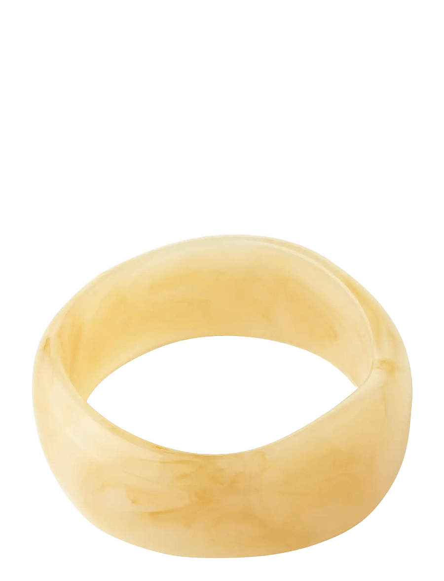 Pilgrim - AASE maxi bangle honey - käevõrud - yellow - 1