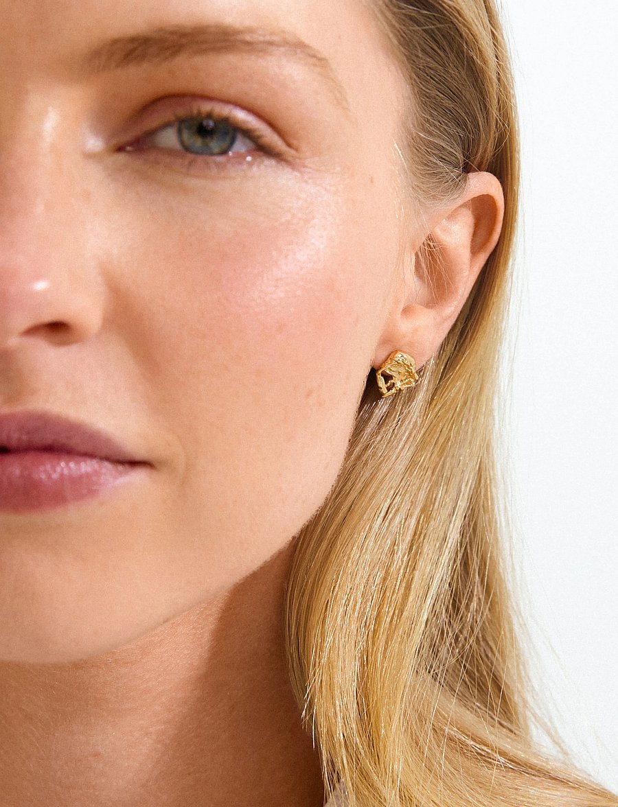 Pilgrim - ORIEN earrings gold-plated - ohrstecker - gold plated - 0