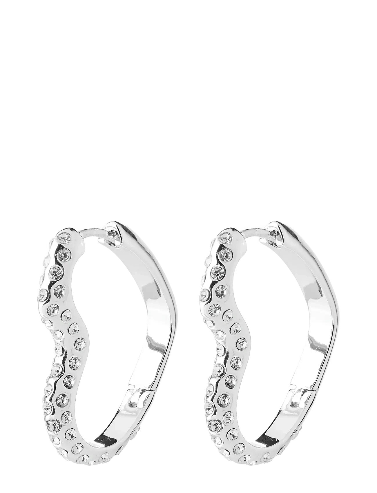 Pilgrim - Sora Heart Earrings Silver-Plated