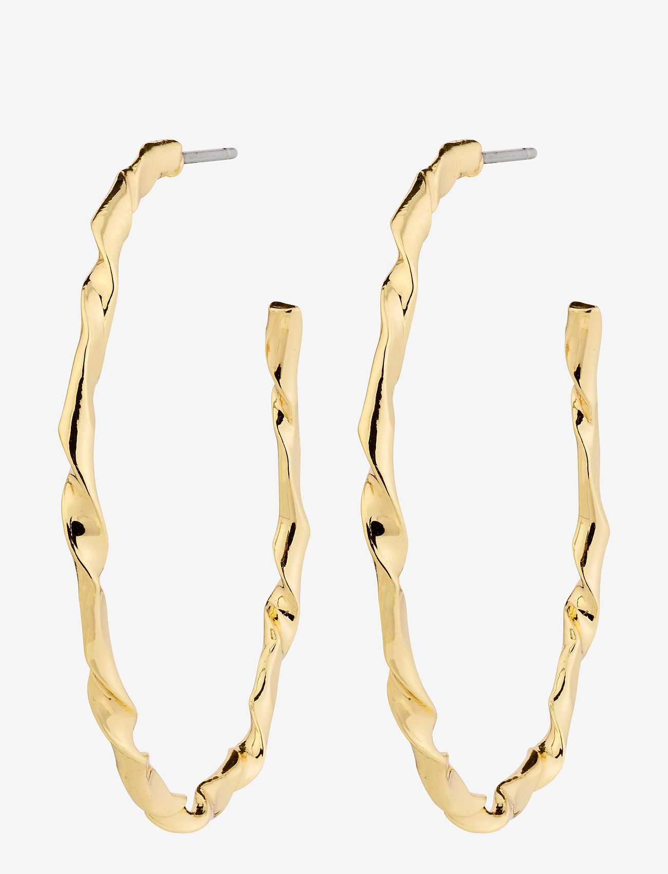 Pilgrim - WYATT earrings gold-plated - hoops - gold plated - 1