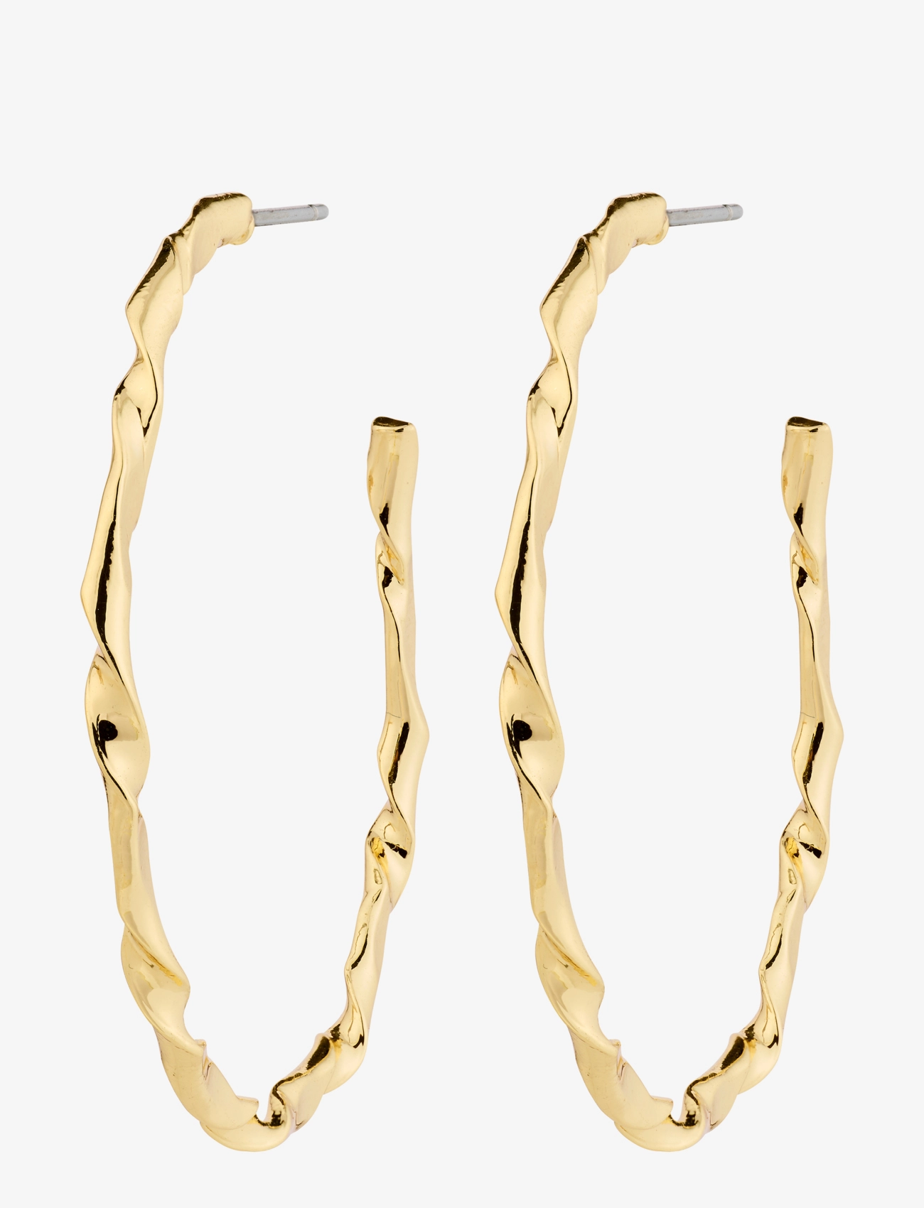 Pilgrim WYATT earrings gold-plated - Hoops - GOLD PLATED / gold