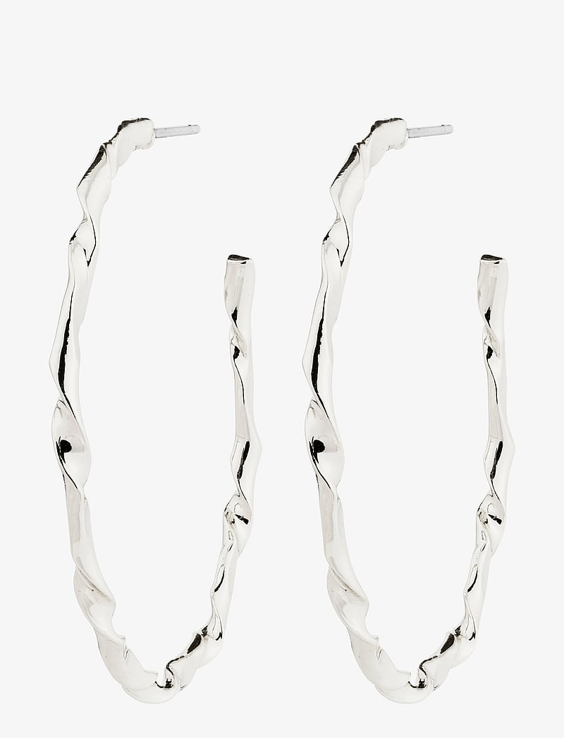 Pilgrim - WYATT earrings silver-plated - hoops - silver plated - 1