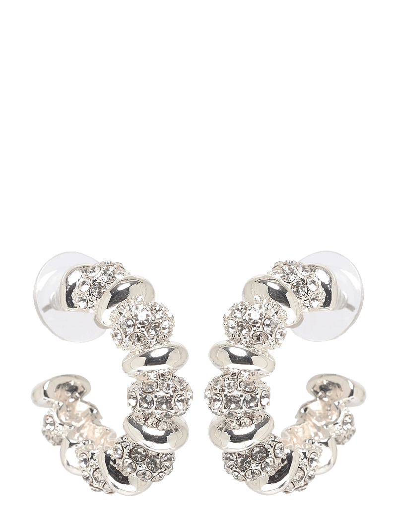 Pilgrim - DELPHINE earrings silver-plated - kreolen - silver plated - 0