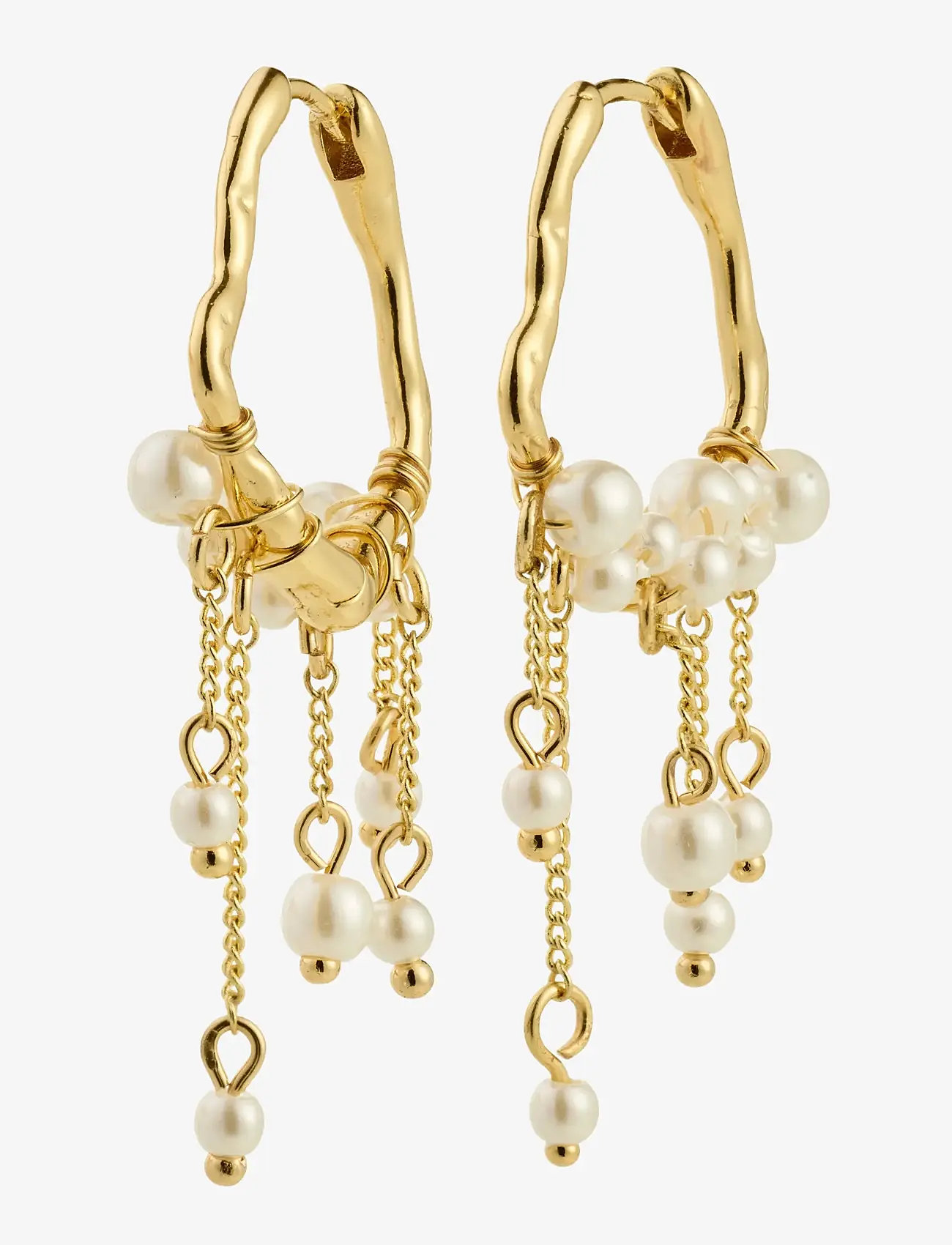 Pilgrim - JASPER earrings gold-plated - statement-ohrringe - gold plated - 1