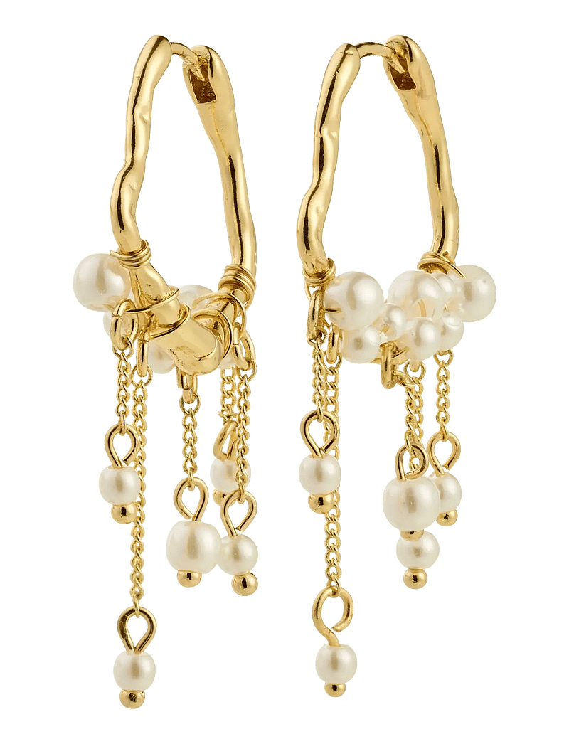 Pilgrim - JASPER earrings gold-plated - statement-ohrringe - gold plated - 1