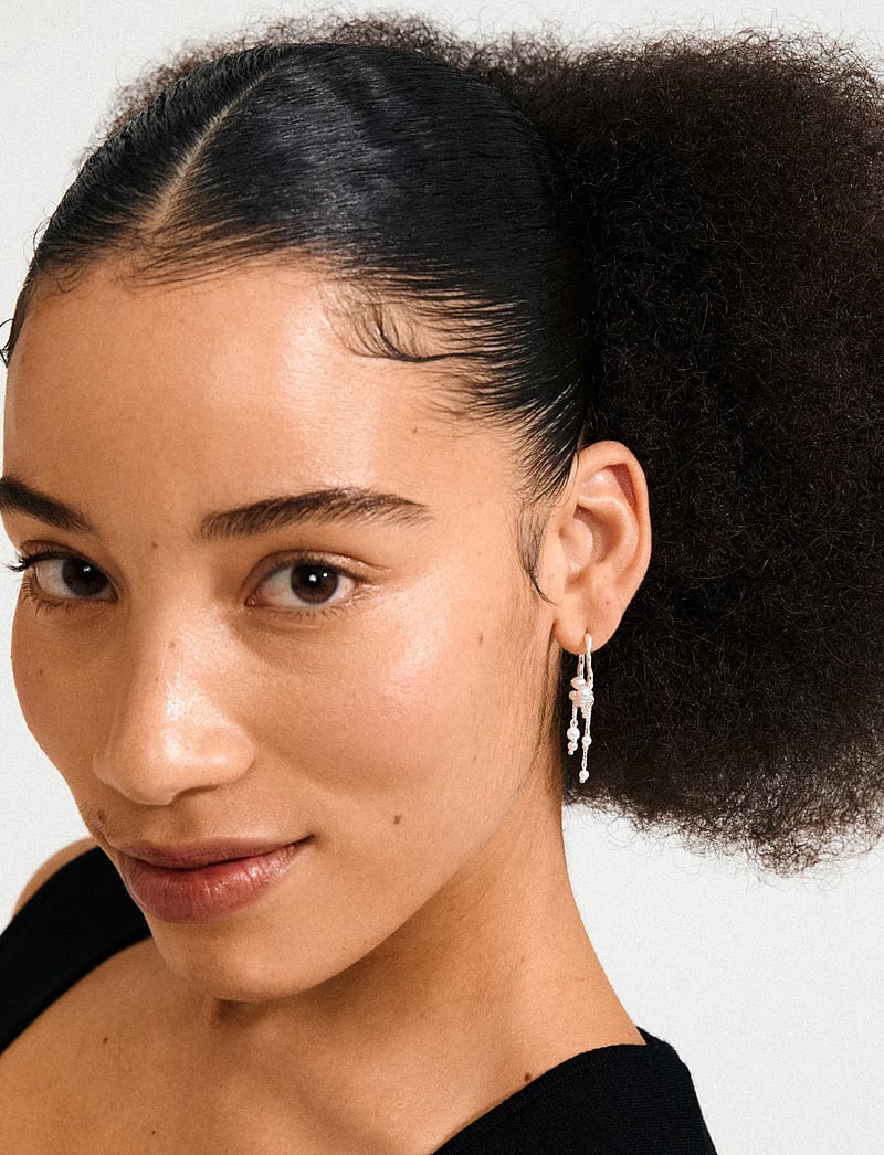 Pilgrim - JASPER earrings silver-plated - statement-ohrringe - silver plated - 0