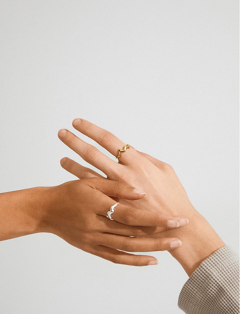 Pilgrim - LARKIN ring gold-plated - gold plated - 2